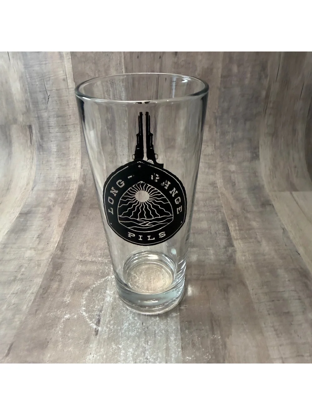 Revolver Brewing LONG RANGE PILS Glass 7